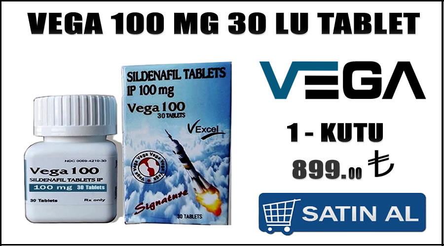 Vega 100 mg 30 lu hap siparişi